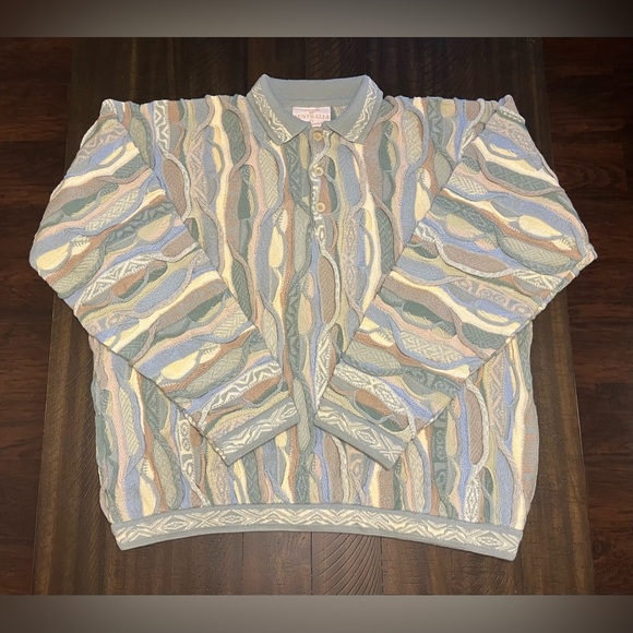 Rare Vintage 2000s 100% Authentic Coogi Soul Of Australia Sweater Size XL NWOT - Picture 1 of 16